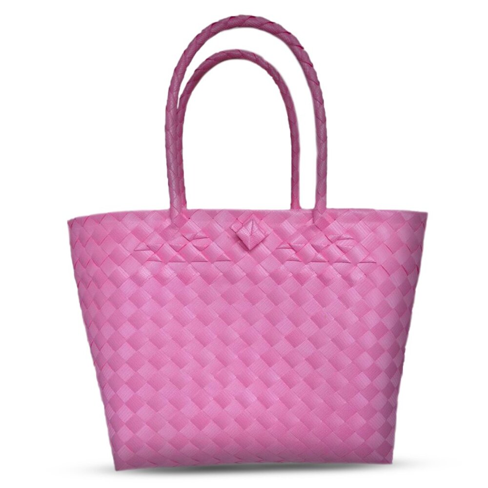 Misenka Handicrafts Philippine Bayong - Pink Classic